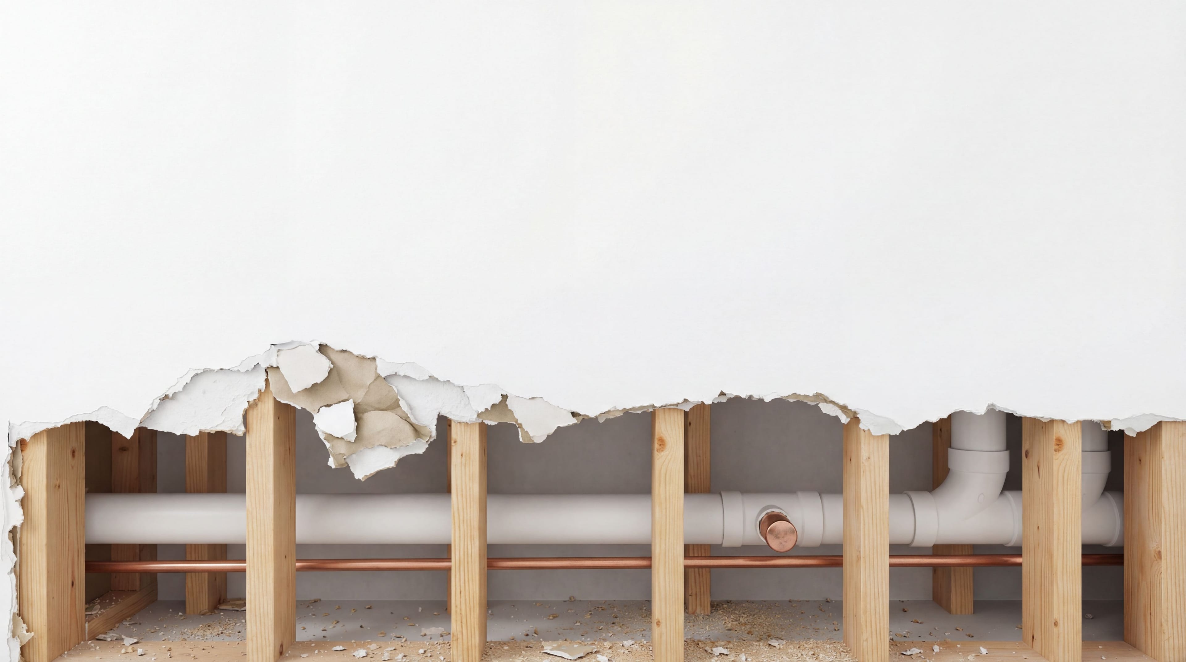 Loodgieter aan het werk